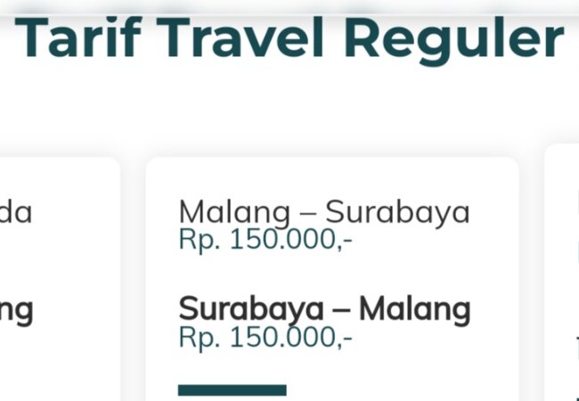 10 Travel Surabaya Malang Terdekat Dan Terbaik Harga Murah Mulai 113.000