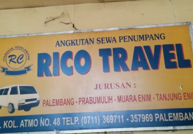 no. telepon travel palembang prabumulih