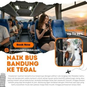 5 Bus Bandung Tegal Diskon 35% Lebih Murah Dari Terminal Untuk Harga Tiket