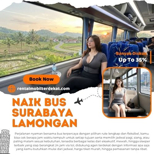 5 Bus Surabaya Lamongan Diskon 35% Lebih Murah Dari Terminal Untuk Harga Tiket