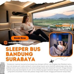 7 Sleeper Bus Bandung Surabaya Diskon 35% Lebih Murah Dari Terminal Untuk Harga Tiket