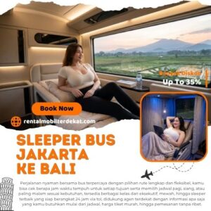 6 Sleeper Bus Jakarta Bali Diskon 35% Lebih Murah Dari Terminal Untuk Harga Tiket