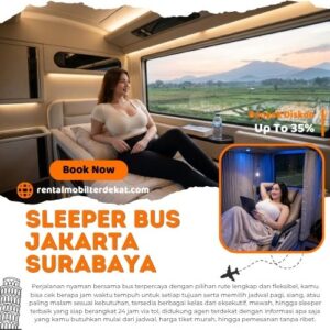 10 Sleeper Bus Jakarta Surabaya Diskon 35% Lebih Murah Dari Terminal Untuk Harga Tiket