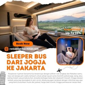 10 Sleeper Bus Jogja Jakarta Diskon 35% Lebih Murah Dari Terminal Untuk Harga Tiket