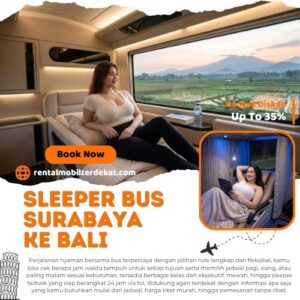 9 Sleeper Bus Surabaya Bali Diskon 35% Lebih Murah Dari Terminal Untuk Harga Tiket