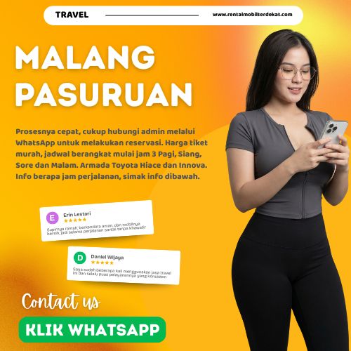 5 Travel Malang Pasuruan Diskon 29% Harga Tiket Jauh Lebih Murah Hari Ini