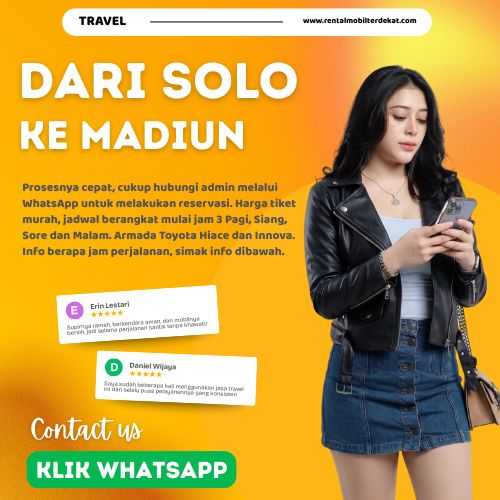 5 Travel Solo Madiun Diskon 29% Harga Tiket Jauh Lebih Murah Hari Ini