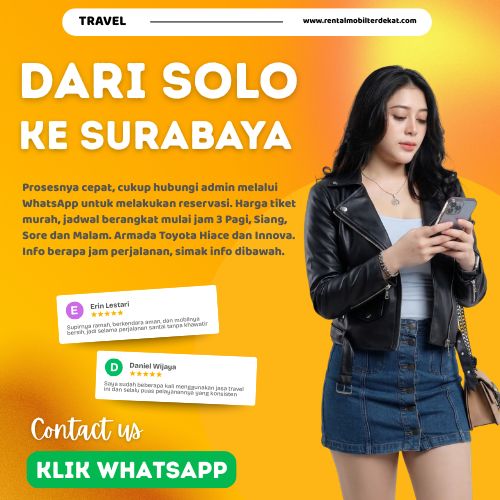 10 Travel Solo Surabaya Diskon 29% Harga Tiket Jauh Lebih Murah Hari Ini