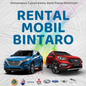 20 Rental Mobil Bintaro, Bersih Siap Antar Hari Ini Sampe Depan Rumah