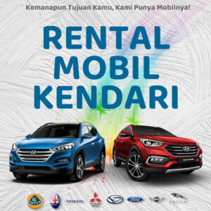 10 Rental Mobil Kendari, Bersih Siap Antar Hari Ini Sampe Depan Rumah